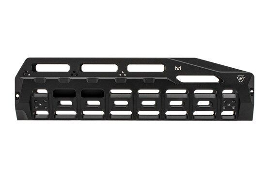 The Strike Industries Benelli M4 handguard HAYL Rail features M-LOK attachment slots